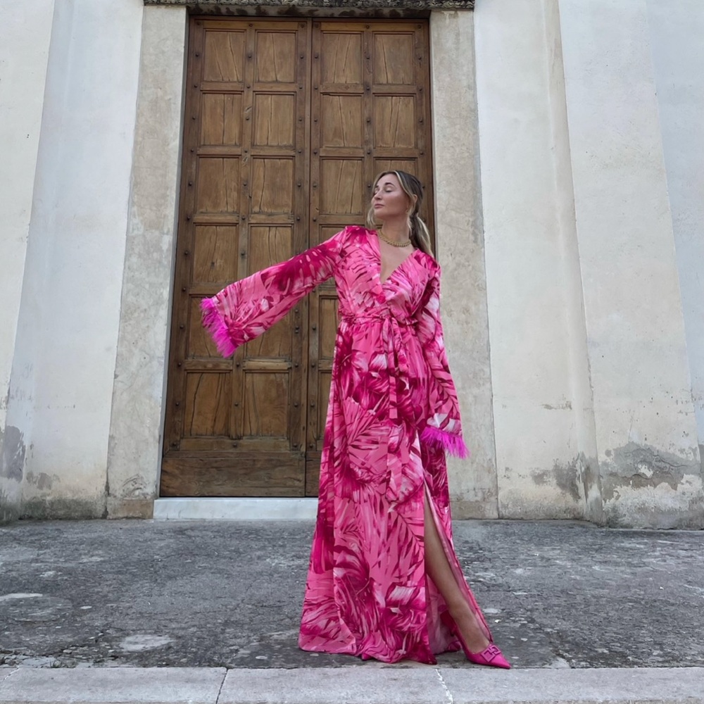 AMALFI ATELLIER “FLAMINGO” maxi